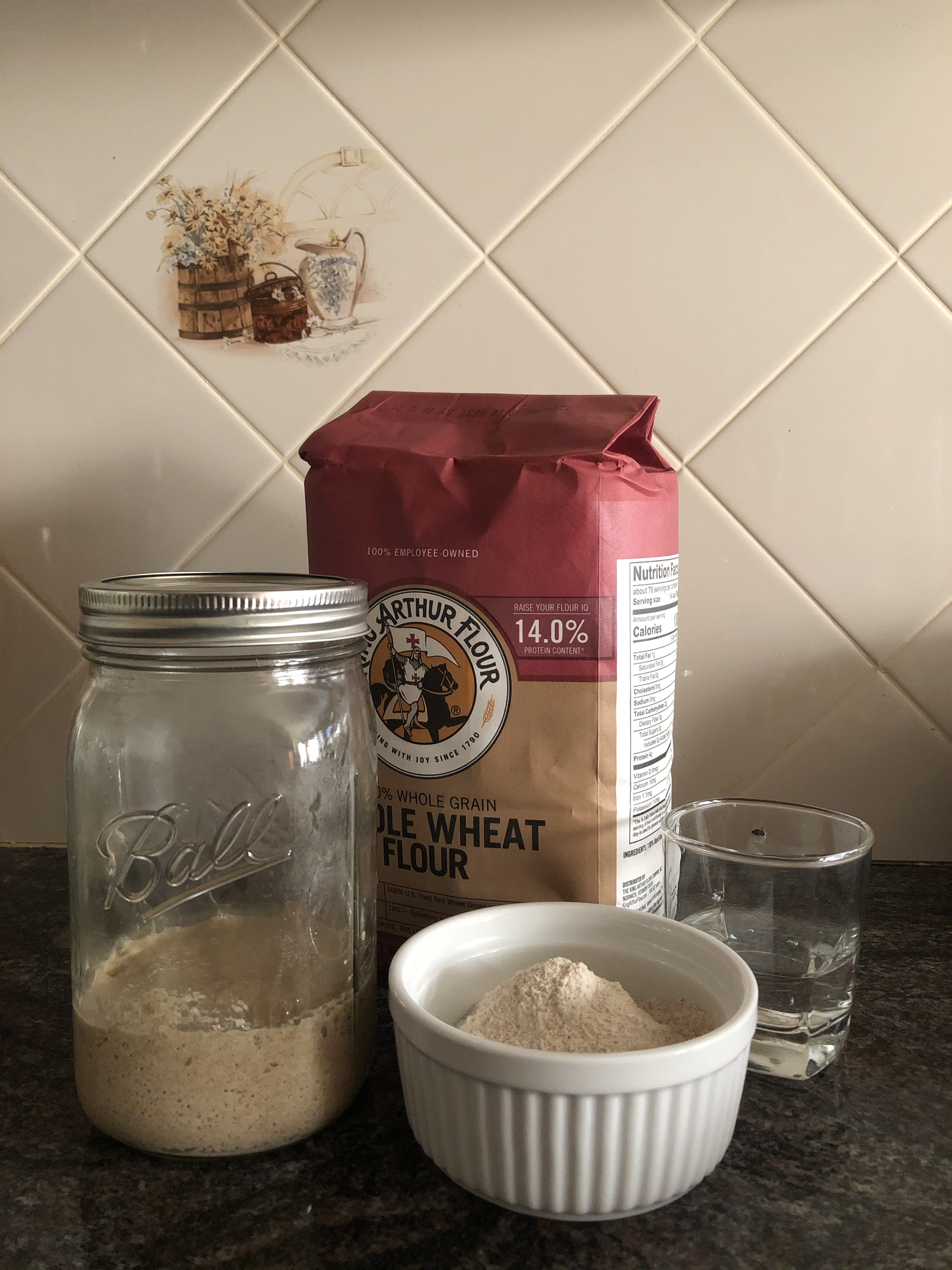 The kitchen counter